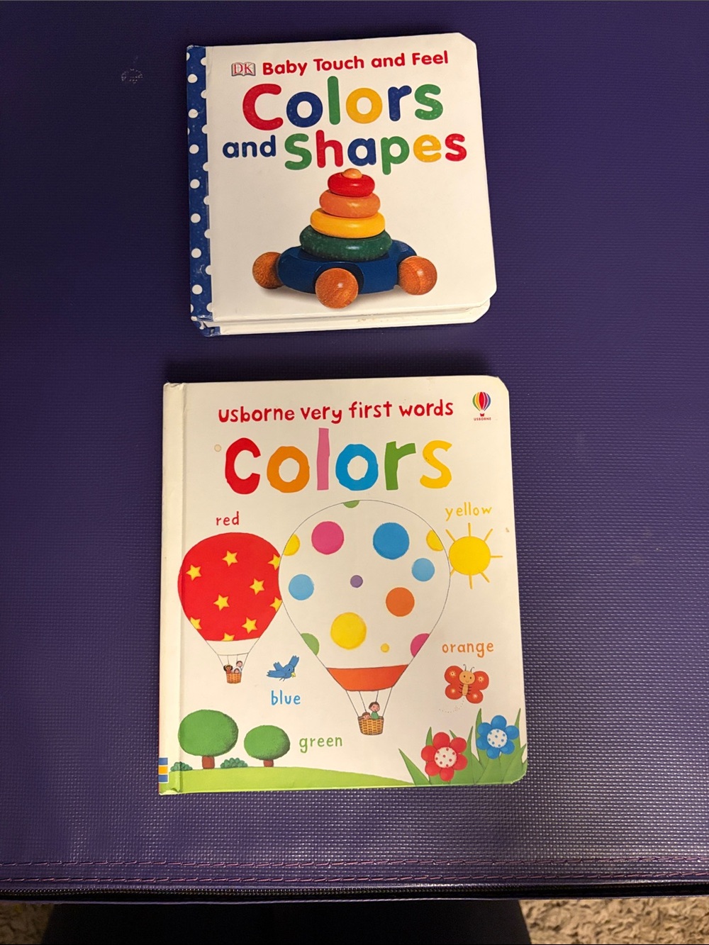 Born Kids Colors and Shapes Board Book - White, Red, Yellow, Blue, Green, Orange